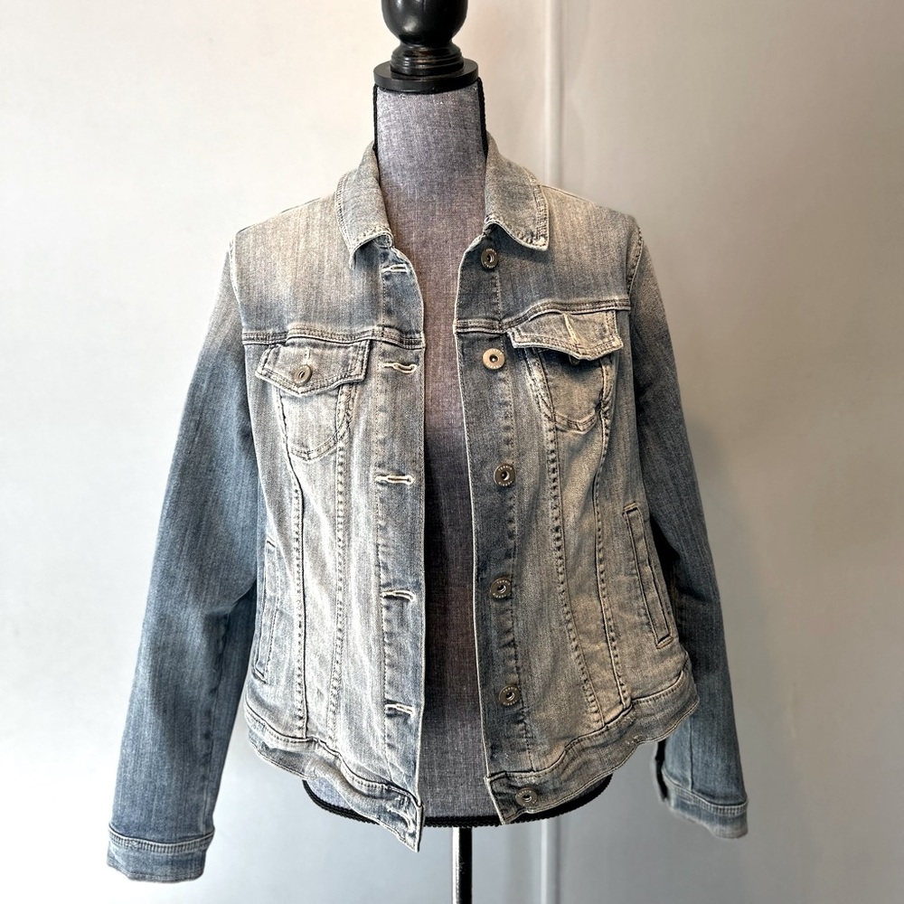 Torrid Denim Jacket Size 0 “We Swear By The Fit”